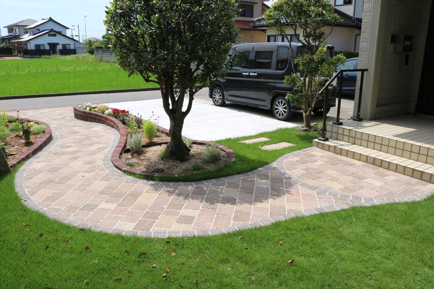 江津市 外構リフォーム 施工前後の比較写真